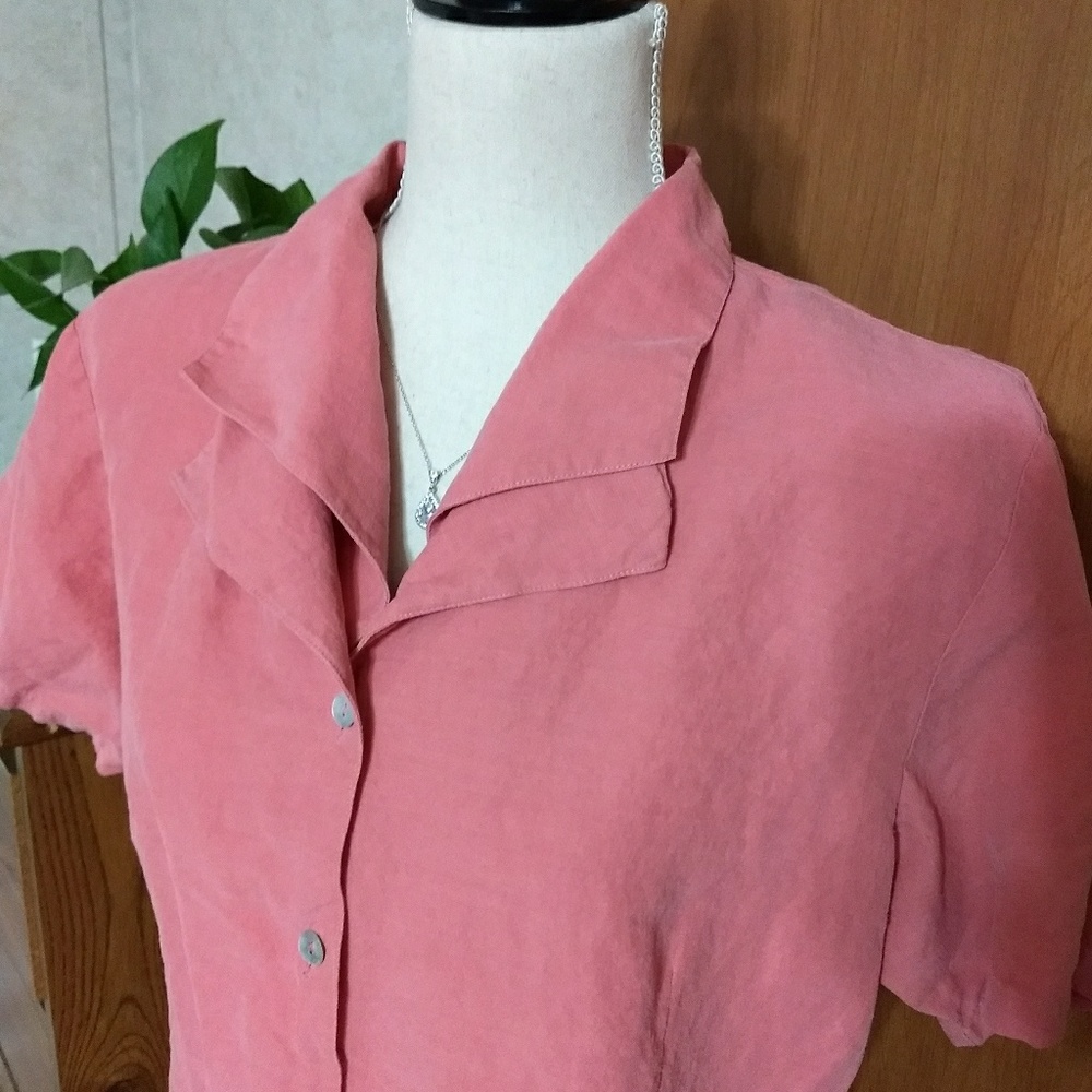Beautiful peach blouse